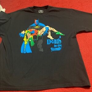 Black Death Club Batman "A Death in the Family" graphic t-shirtSize XXL PreOwned